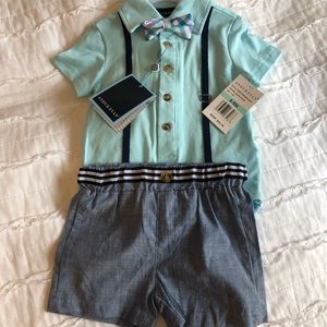 NWT 6-9 MO Baby Boy Outfit